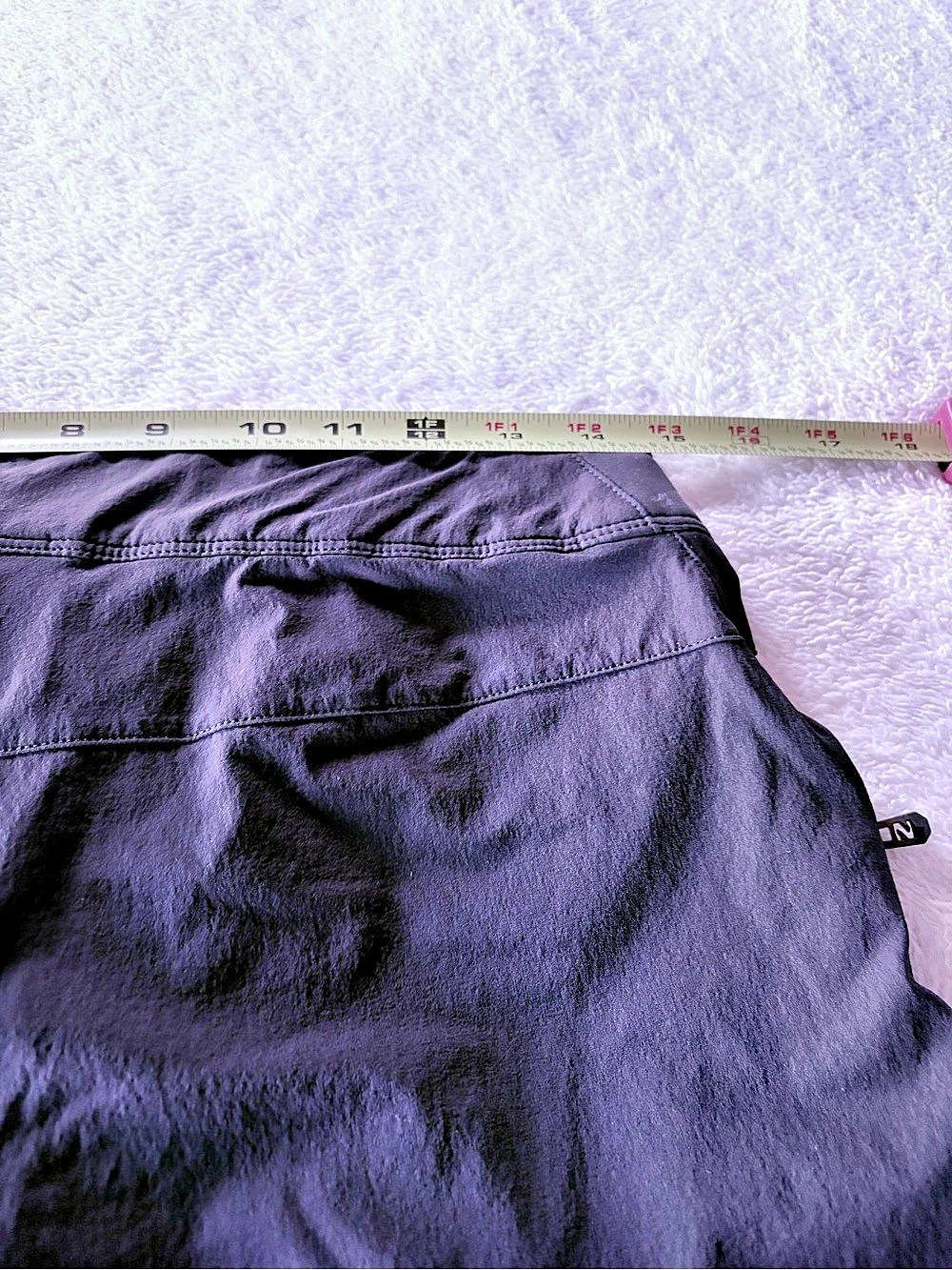Salomon Windstopper Pants Black Outdoor Hiking Ski Trousers Cargo Pockets Sz 8 - Picture 6 of 13